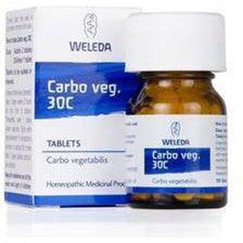 Carbo Veg 30C - 125 tabs