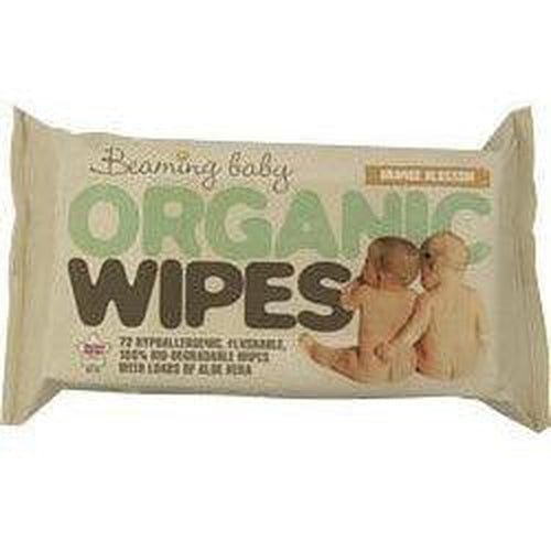 Certified Organic Baby Wipes 72's