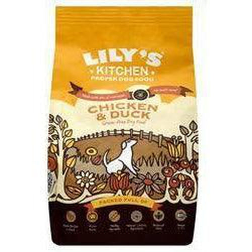 Chicken and Duck Grain-Free Dry Food for Dogs 1000g