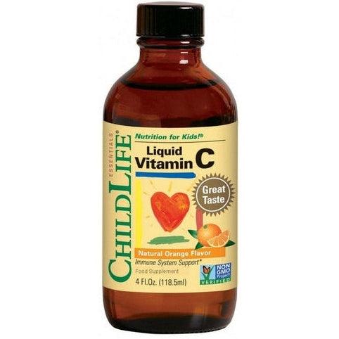 ChildLife Essential Vitamin C Orange120ml Glass
