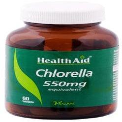 Chlorella 550mg Equivalent - 60 Tablets