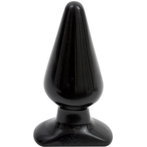 Classic Butt Plug - Smooth Large - Black