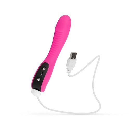 Classics Vibe Ribbed G-Spot Vibrator - Pink