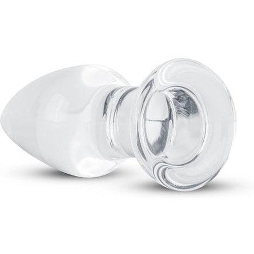 Clear Glass Buttplug