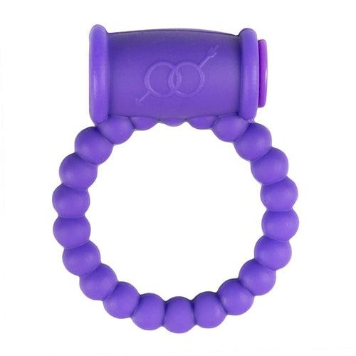 Cockring with Vibrator - Purple