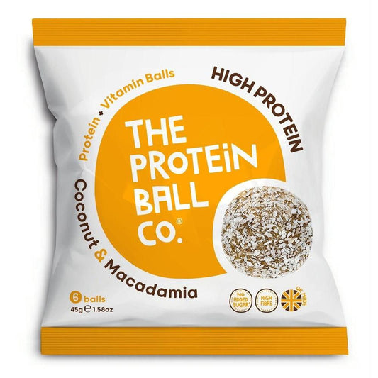 Coconut & Macadamia Protein + Vitamin Balls 45g