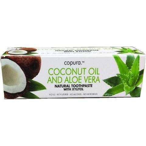 Coconut Oil And Aloe Vera Natural Toothpaste with Xylitol 100ml