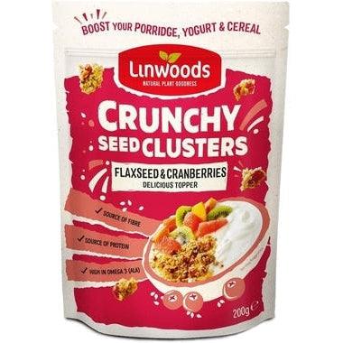 Crunchy Seed Clusters Flaxseed & Cranberry 200g