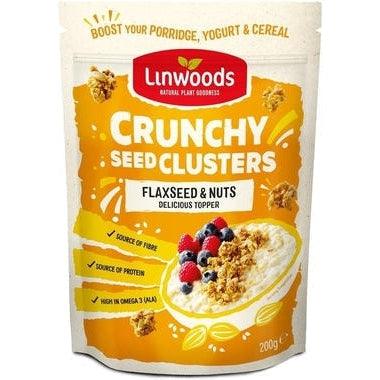 Crunchy Seed Clusters Flaxseed & Nuts 200g