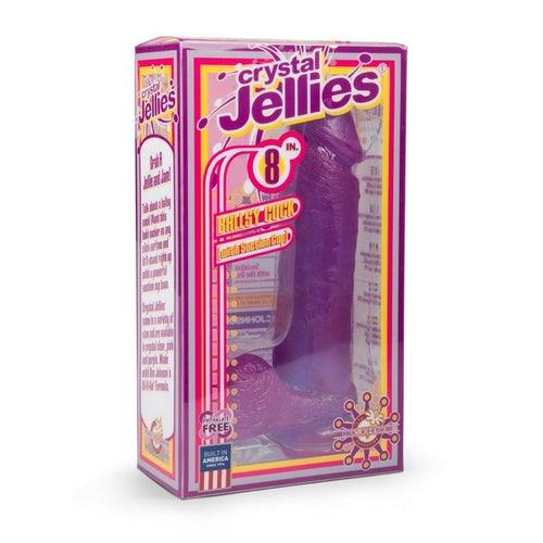 Crystal Jellies - 8 Inch Dildo With Suction Cup