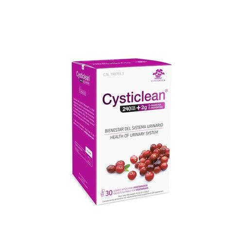 Cysticlean 240mg PAC plus 2g D-Mannose 30 Sachets