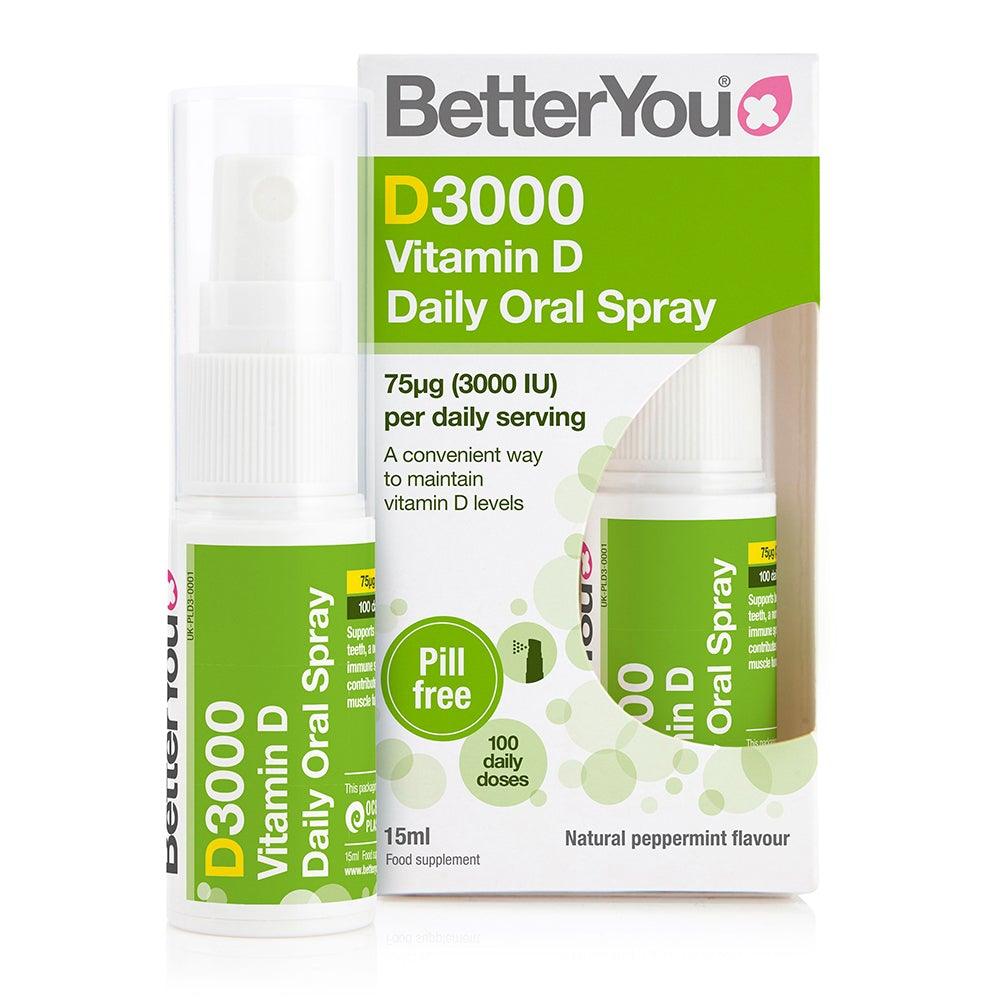 D3000 Vitamin D Daily Oral Spray 15Ml