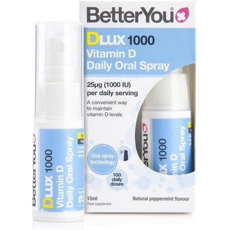DLux 1000 Oral Vitamin D3 Spray 15ml