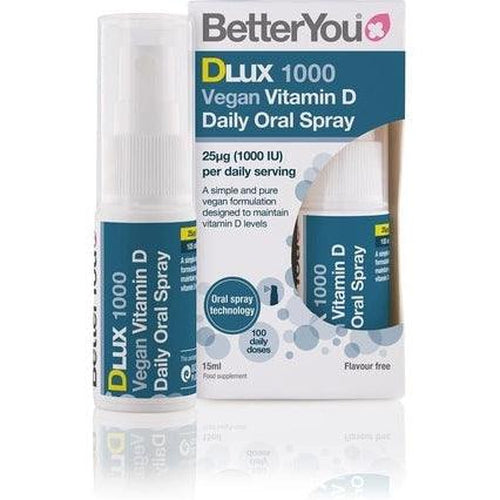 DLux1000 Vegan Vitamin D Daily Oral Spray 15ml