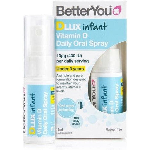 DLuxInfant Vit D Oral Spray 15ml 400IU (10ug) of vitamin D3