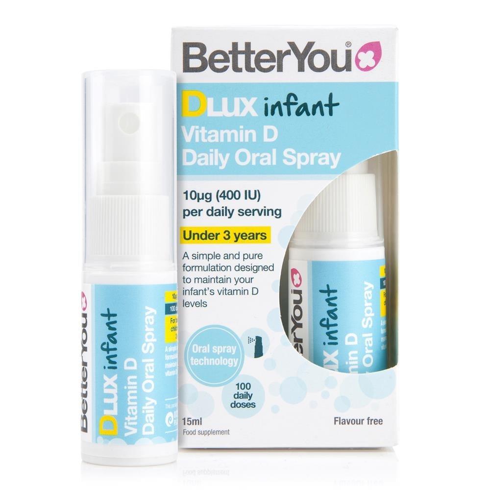 DLuxInfant Vit D Oral Spray 15ml 400IU of vitamin D3