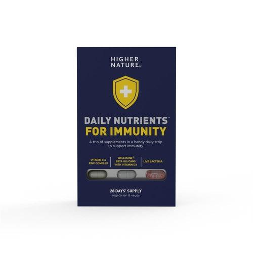 Daily Nutrients for Immunity