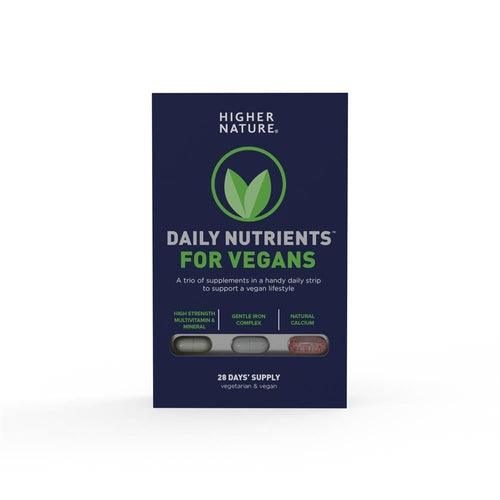 Daily Nutrients for Vegans
