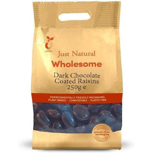 Dark Chocolate Coated Raisins 250g