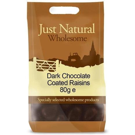 Dark Chocolate Coated Raisins 80g
