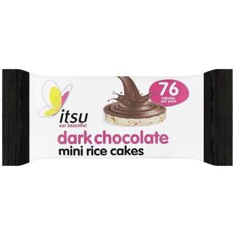 Dark Chocolate Mini Rice Cakes 16g