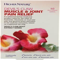 Devil's Claw Muscle & Joint Pain Relief 40 Tablets