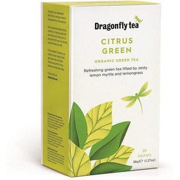 Dragonfly Organic Citrus Green Tea 20 sachets