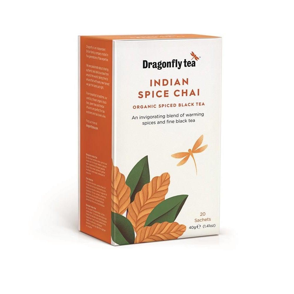 Dragonfly Organic India Spice Chai Black tea 20 sachets