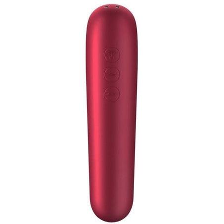 Dual Love Air Sucking vibrator - Red