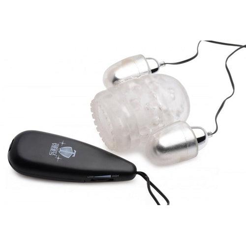 Dual Vibrating Penis Head Stimulator