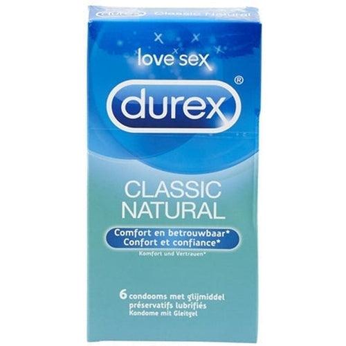 Durex Classic Natural 6 items
