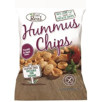 Eat Real Hummus Chips Tomato Basil 45g
