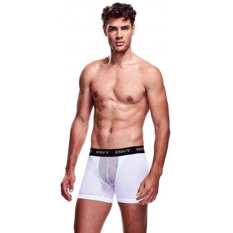 Envy Transparent Men's Shorts - White