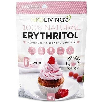 Erythritol Powdered Natural 0 Calorie Sweetener 200g