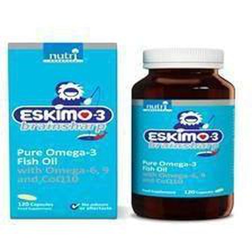 Eskimo-3 Fish Oil Brainsharp 120 Capsules