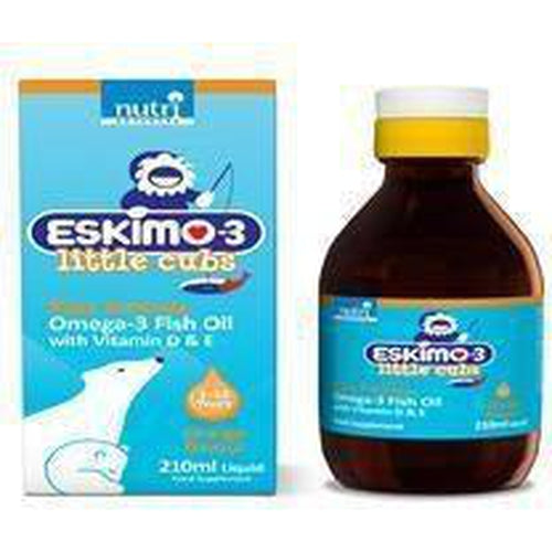 Eskimo-3 Fish Oil Little Cubs Orange 210ml