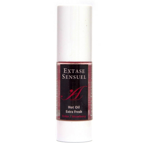 Extase Sensuel - Hot Oil Extra Fresh Strawberry 30 ml