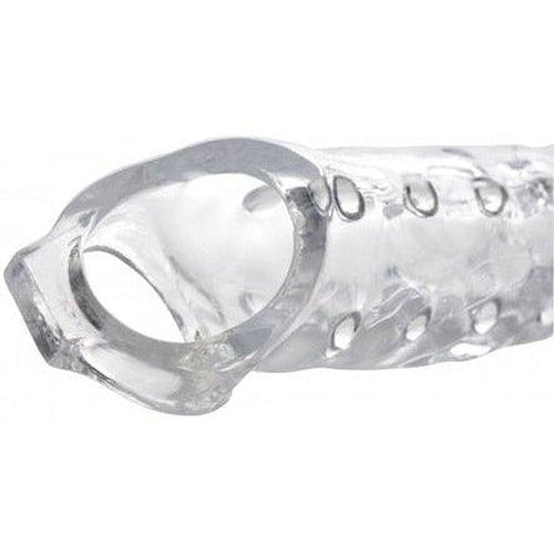 Extender Penis Sleeve With Nubs - Clear