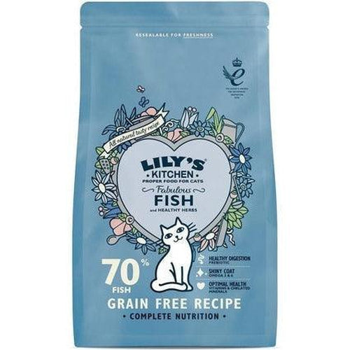 Fabulous Fish Dry Food for Cats 200g