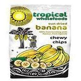 Fairtrade Organic Chewy Banana Chips 150g