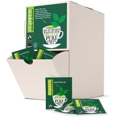 Fairtrade Organic Green Tea 250 Envelopes