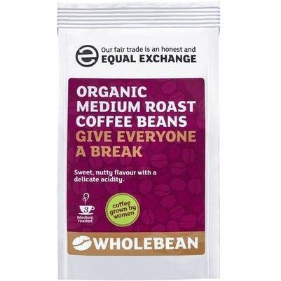 Fairtrade & Organic Medium Roast Coffee Beans 227g