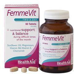 FemmeVit PMS - 60 Tablets
