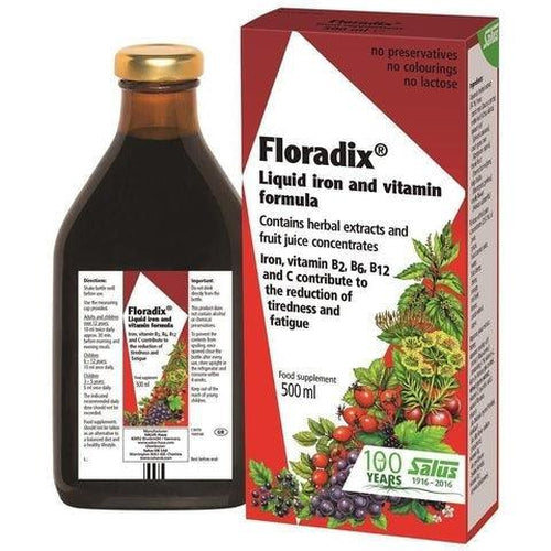 Floradix liquid iron formula 500ml