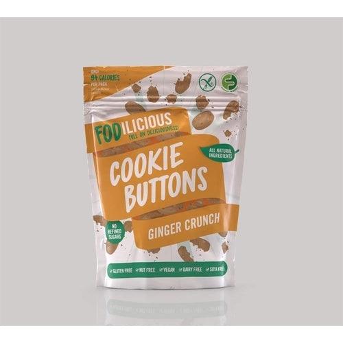 Fodilicious Cookie Buttons - Ginger Crunch
