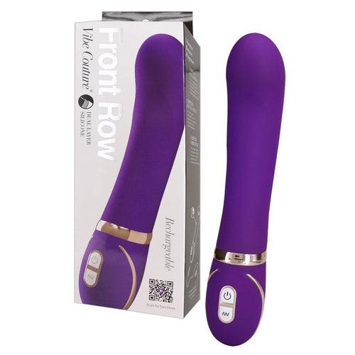 Front Row G-Spot Vibrator - Purple