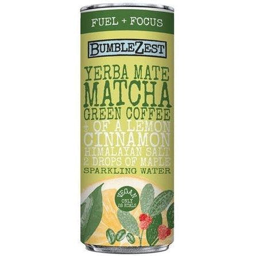 Fuel & Focus: Sparkling Yerba Mate Matcha Green Coffee 250ml