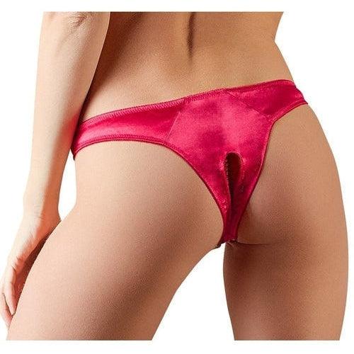 G-string With Pearls - Red