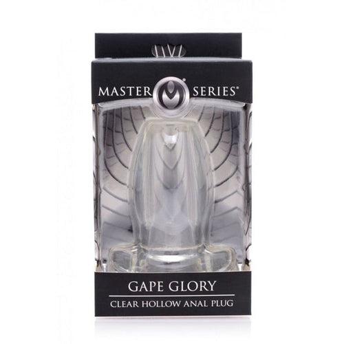 Gape Glory - Clear Hollow Anal Plug