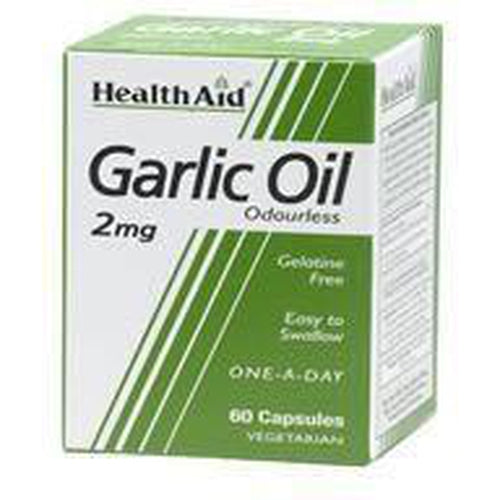 Garlic Oil 2mg (odourless) - 60 Vegicaps